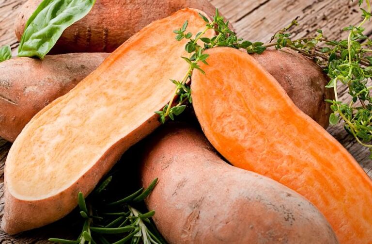 How do you soften sweet potatoes for cutting