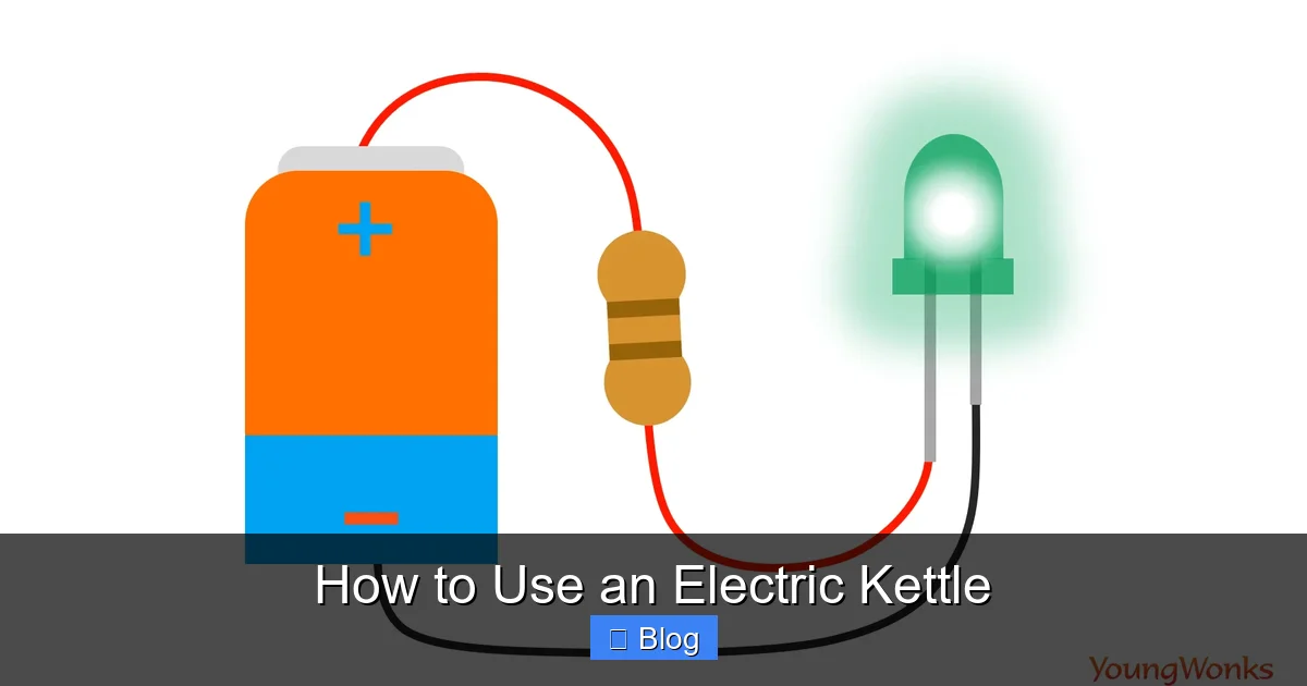 How to Use an Electric Kettle